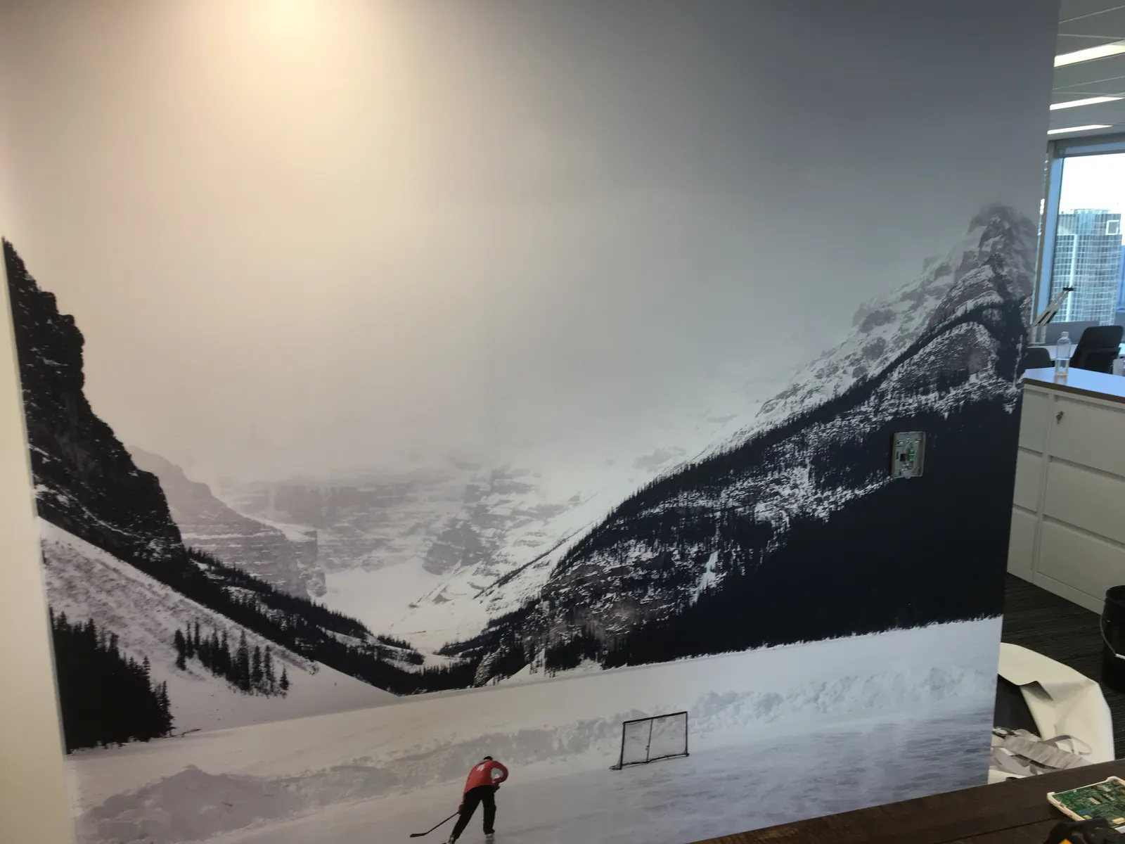 Installation project by IAC — large format print installation in Toronto