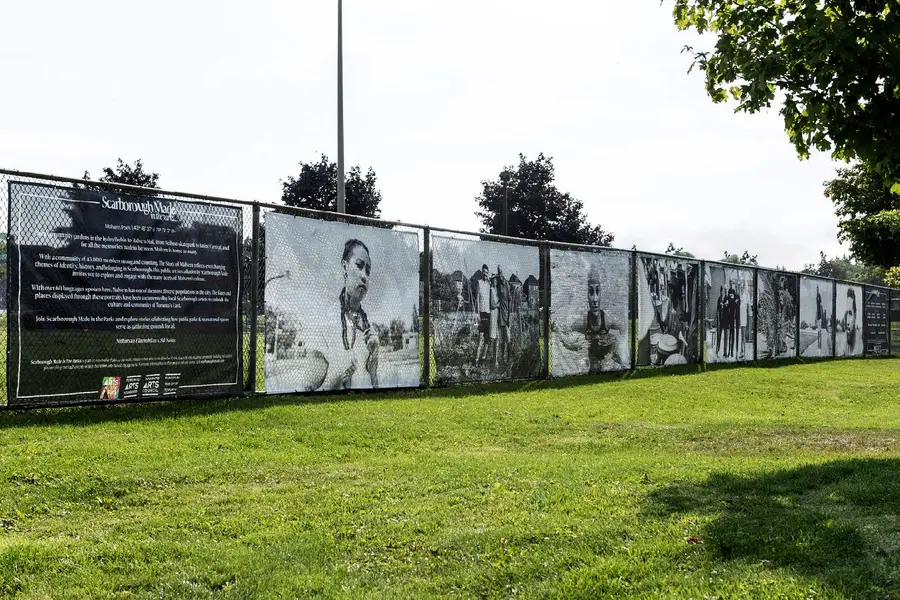 Mesh Banners produced by IAC for Scarborough Made
