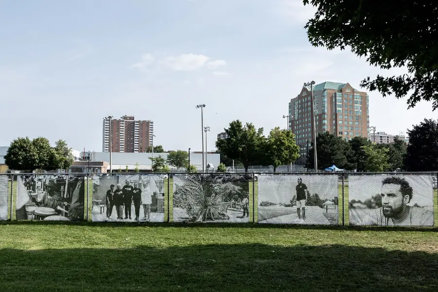 Mesh Banners produced by IAC for Scarborough Made