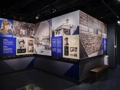 Wall Graphics. Seamless wallpaper & rigid board signage produced by IAC for Kubik, Halifax Museum