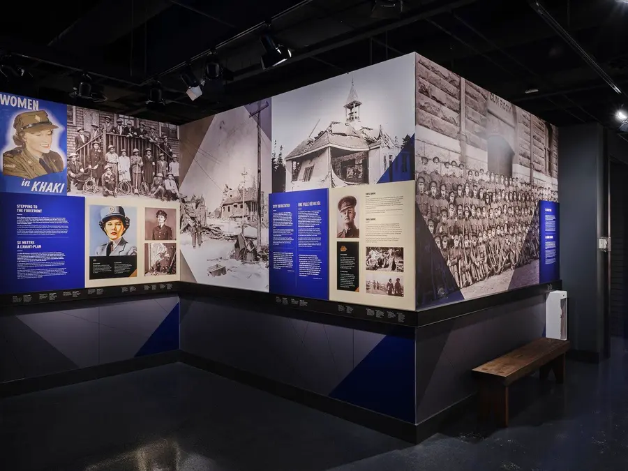 Wall Graphics. Seamless wallpaper & rigid board signage produced by IAC for Kubik, Halifax Museum