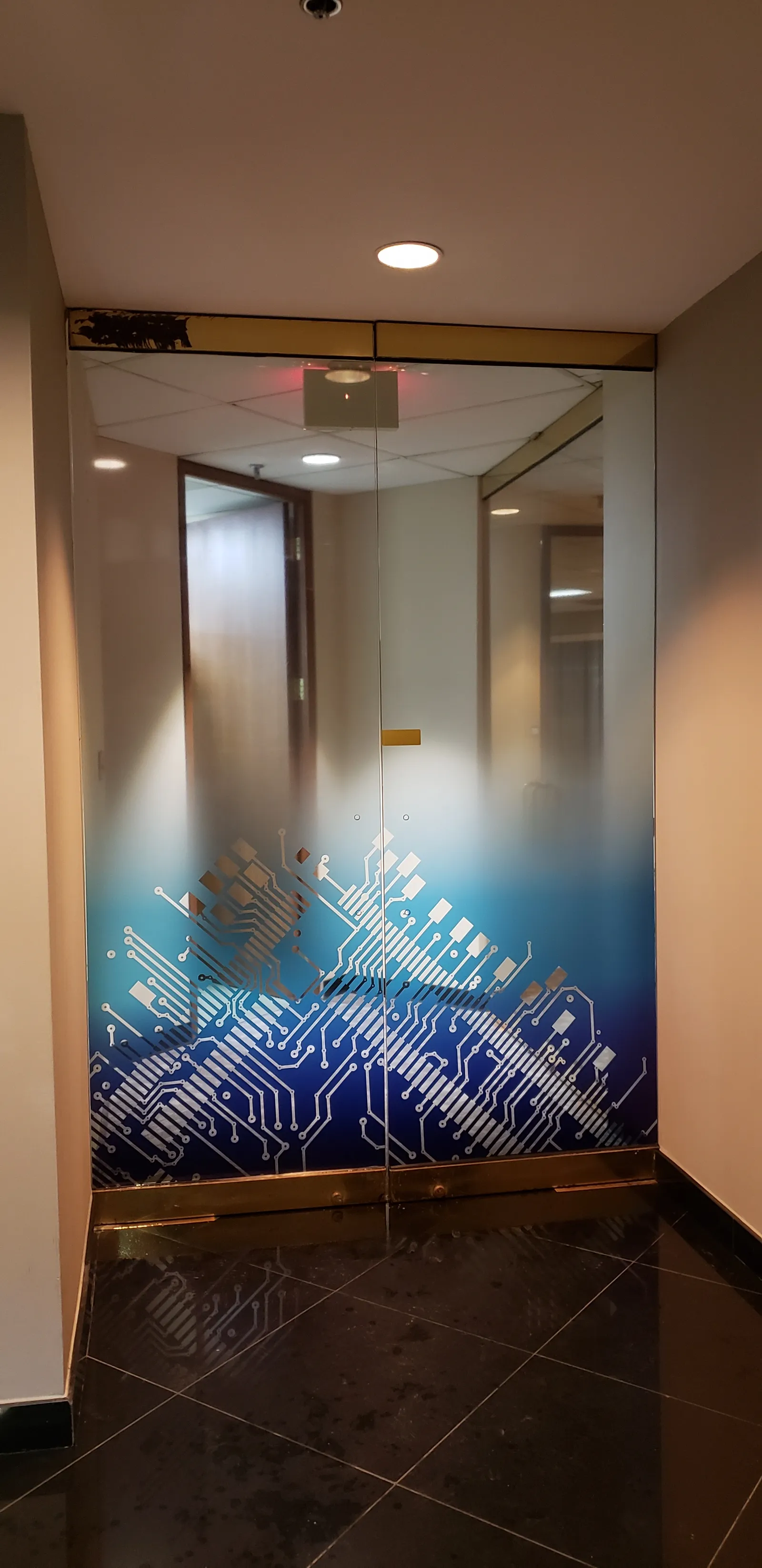TTM 2 — interior graphics produced and installed by IAC, Toronto