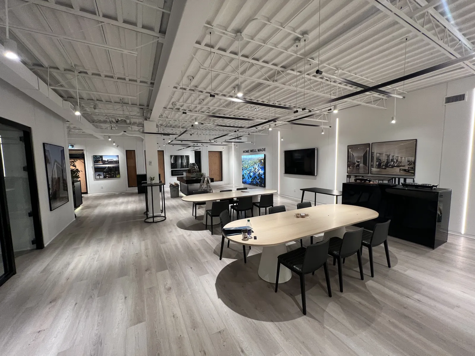 Interior graphics produced and installed by IAC, Toronto
