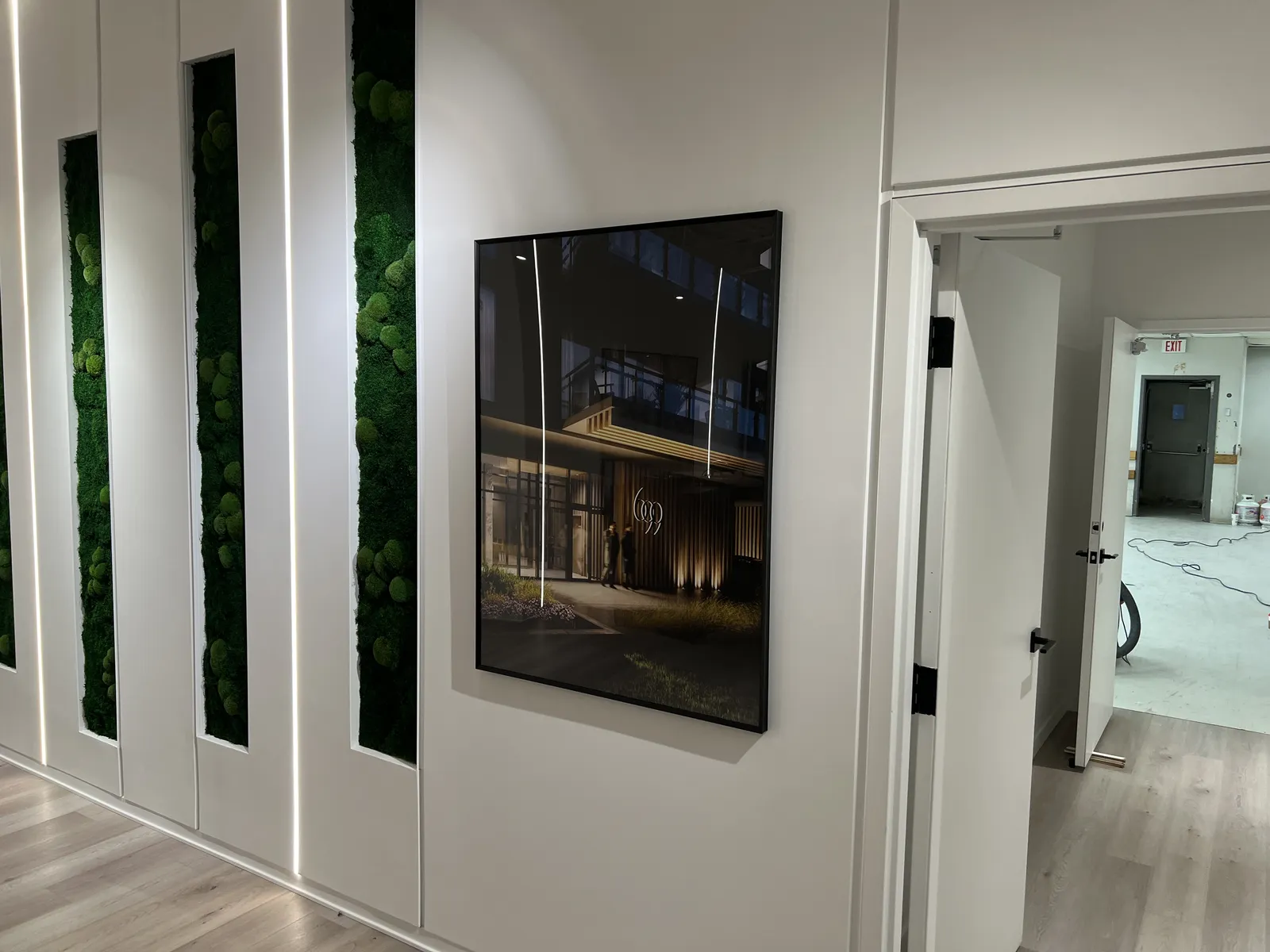 Interior graphics produced and installed by IAC, Toronto