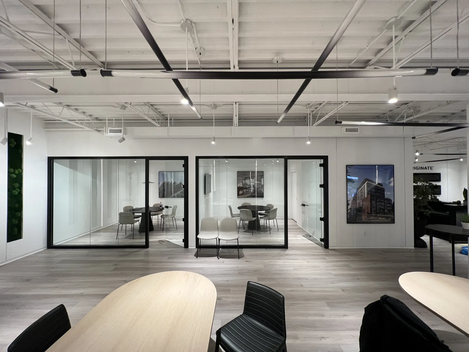 Interior graphics produced and installed by IAC, Toronto