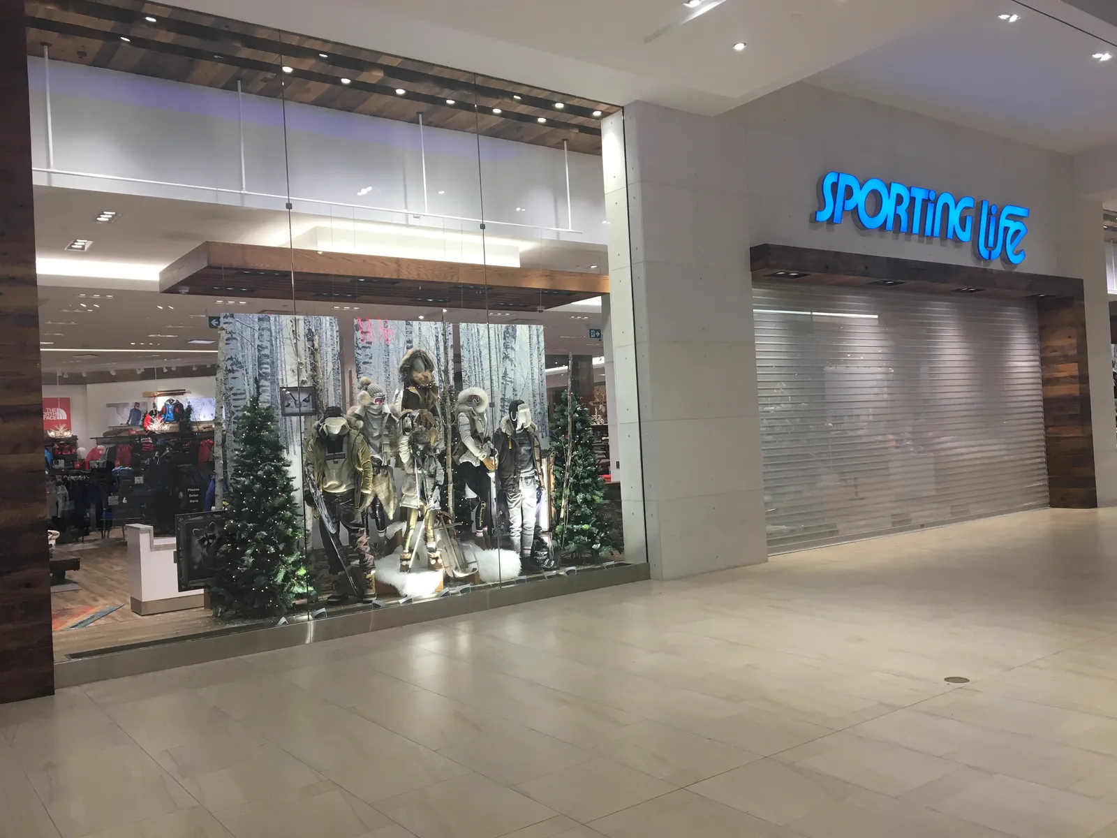 Sporting Life Foam 2 — rigid signage produced and installed by IAC, Toronto