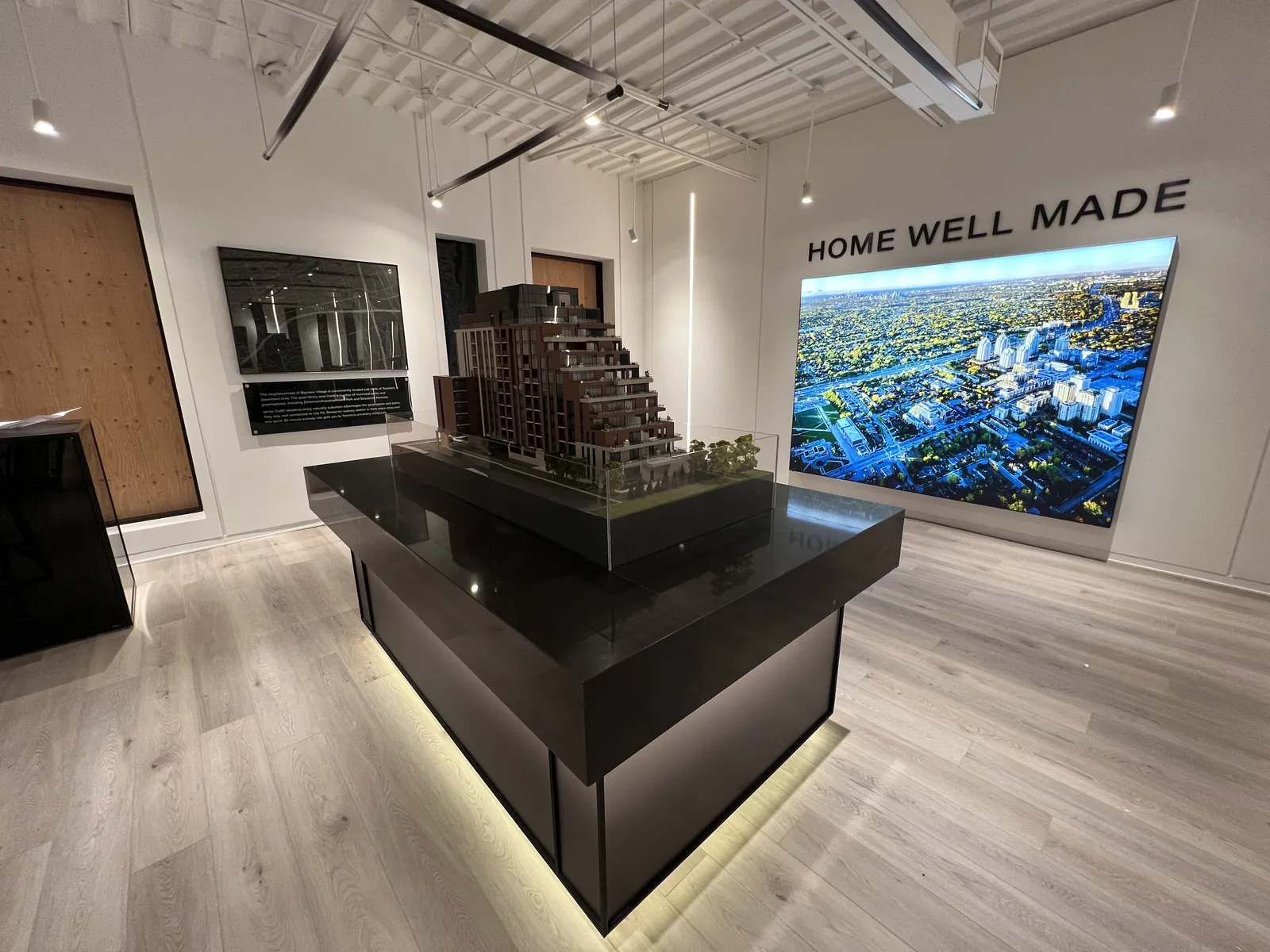 Interior graphics produced and installed by IAC, Toronto