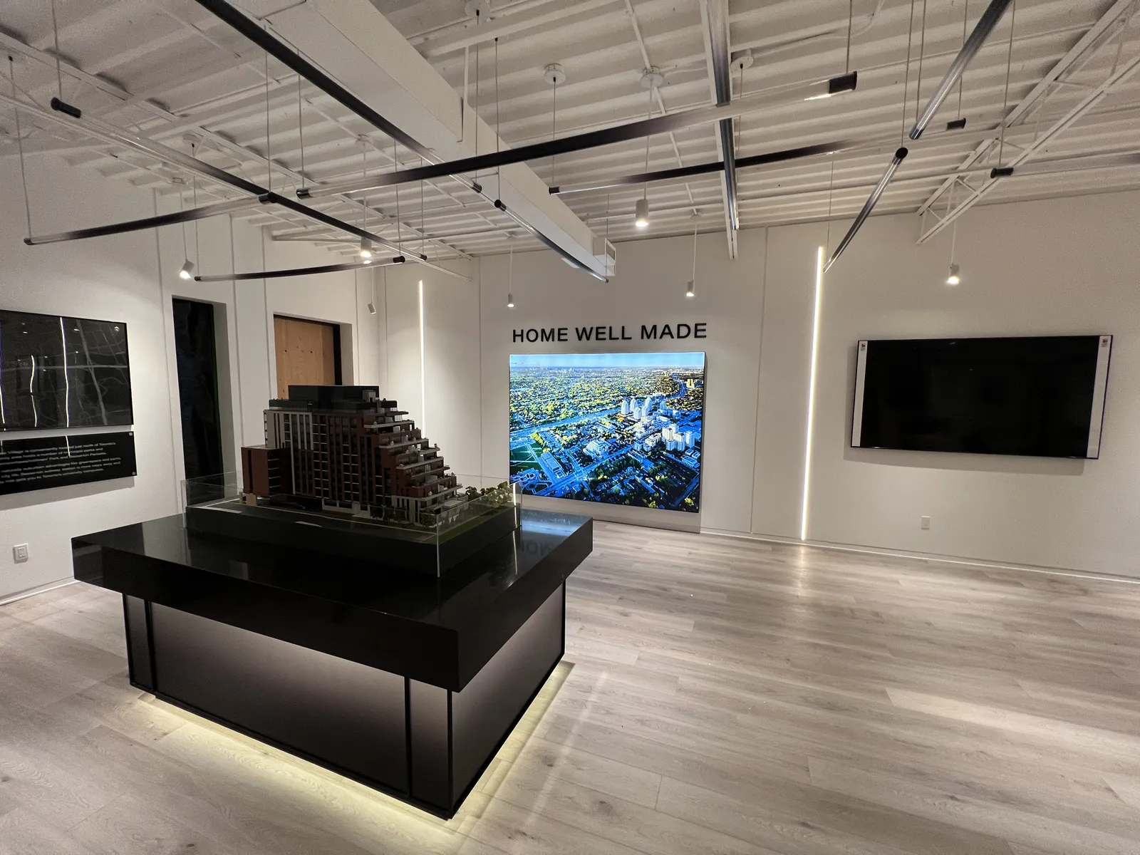 Interior graphics produced and installed by IAC, Toronto