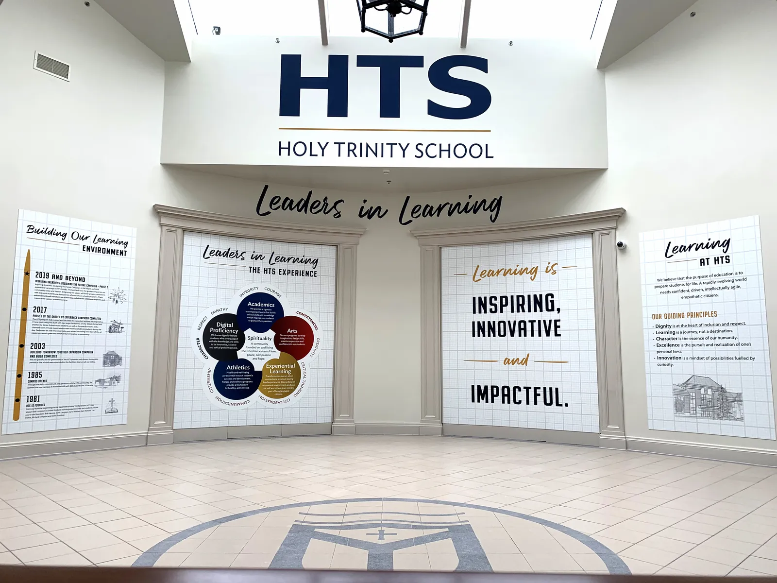 HTS Final — interior graphics produced and installed by IAC, Toronto