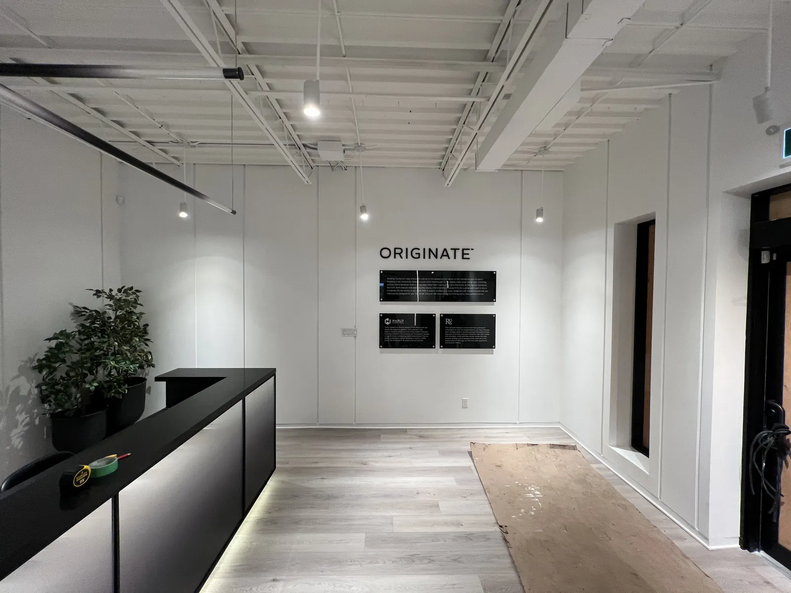 Interior graphics produced and installed by IAC, Toronto