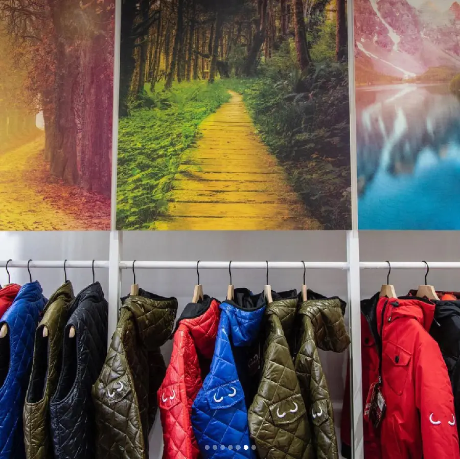 Wood and Aluminum Graphics. Printed direct to substrate produced by IAC for Wuxly